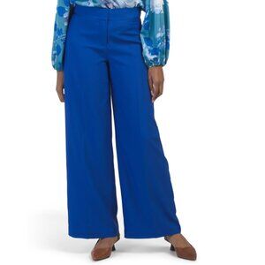 TAHARI ASL Cobalt Wide Leg Pants